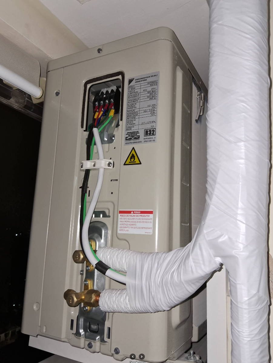 Instalação condensadora Daikin R32