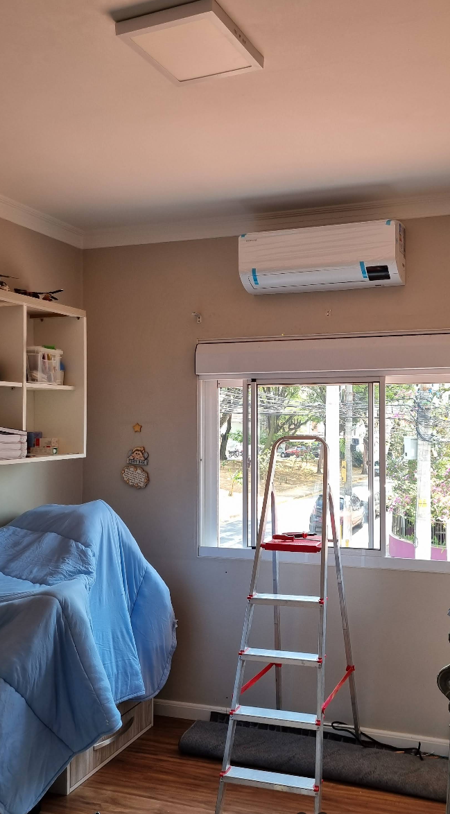 Instalação Samsung — Suíte residencial